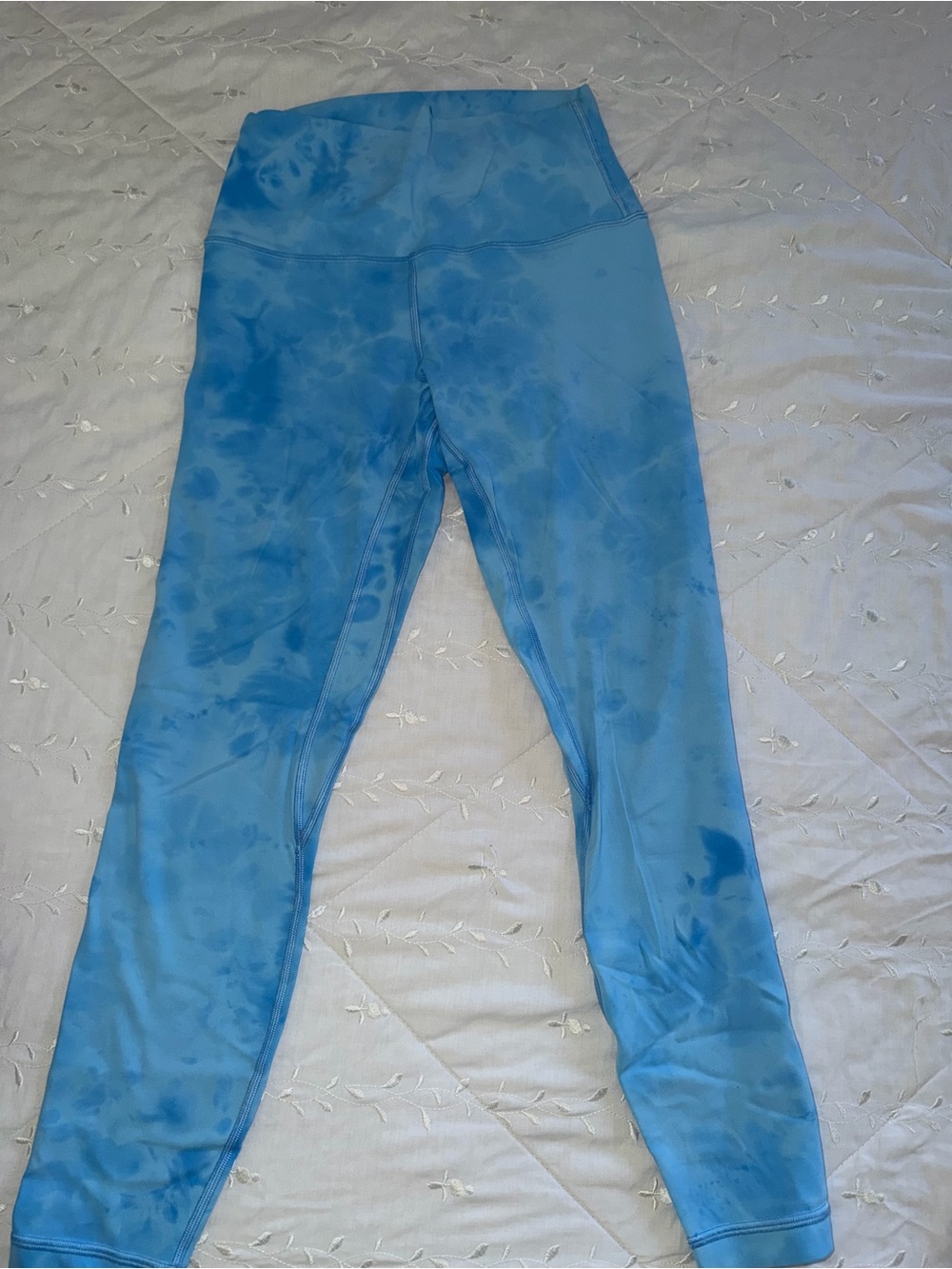 lululemon athletica Sky Blue Tie-Dye align legging